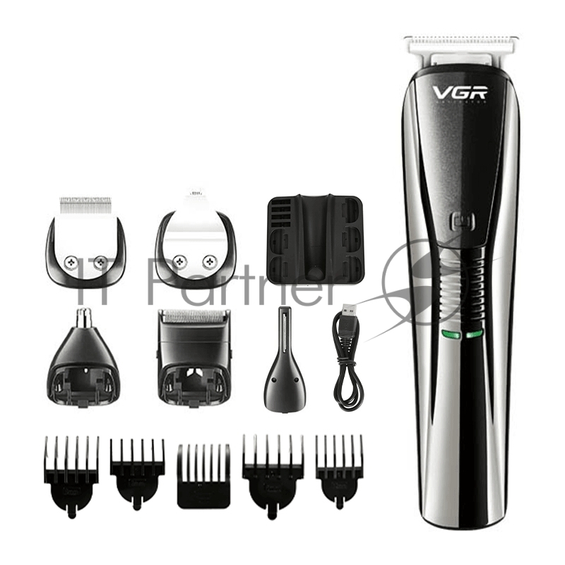 Машинка для стрижки VGR V-029, черная