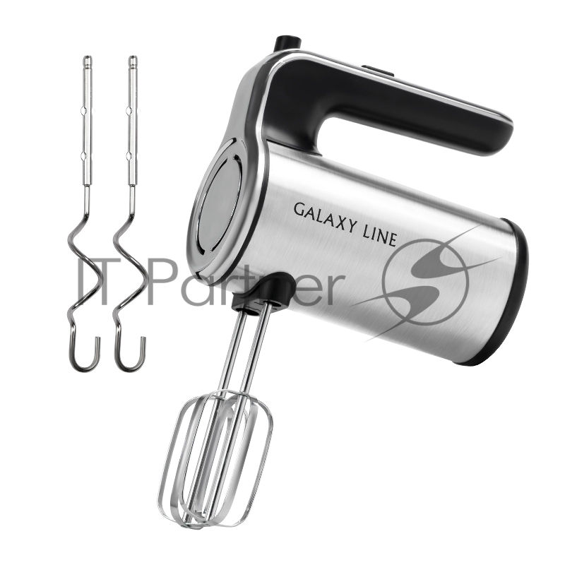 Миксер ручной Galaxy Line GL2240 450Вт серебристый