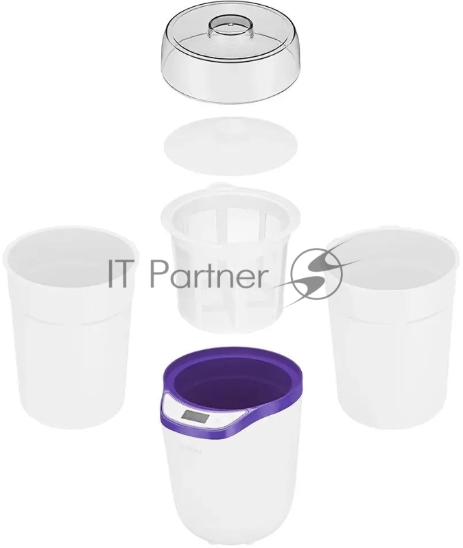 Йогуртница Kitfort КТ-2077-1 фиолетовый