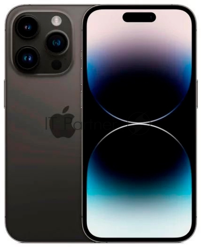 Смартфон Apple A2889 iPhone 14 Pro 256Gb черный космос моноблок 3G 4G 2Sim 6.1 1179x2556 iOS 16 48Mpix 802.11 a/b/g/n/ac/ax NFC GPS GSM900/1800 GSM1900 TouchSc Protect