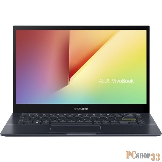 Трансформер Asus Vivibook Flip TM420UA-EC172T Ryzen 5 5500U 8Gb SSD256Gb AMD Radeon 14 IPS Touch FHD (1920x1080) Windows 10 Home black WiFi BT Cam
