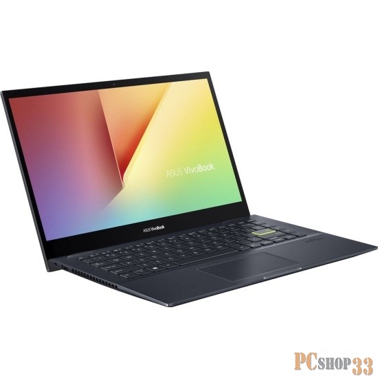 Трансформер Asus Vivibook Flip TM420UA-EC172T Ryzen 5 5500U 8Gb SSD256Gb AMD Radeon 14 IPS Touch FHD (1920x1080) Windows 10 Home black WiFi BT Cam