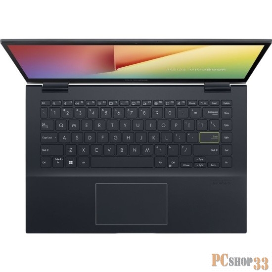 Трансформер Asus Vivibook Flip TM420UA-EC172T Ryzen 5 5500U 8Gb SSD256Gb AMD Radeon 14 IPS Touch FHD (1920x1080) Windows 10 Home black WiFi BT Cam