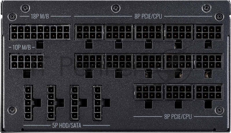 Блок питания Cooler Master ATX 2000W M2000 80+ platinum (24+8+4+4pin) APFC 140mm fan 12xSATA Cab Manag RTL