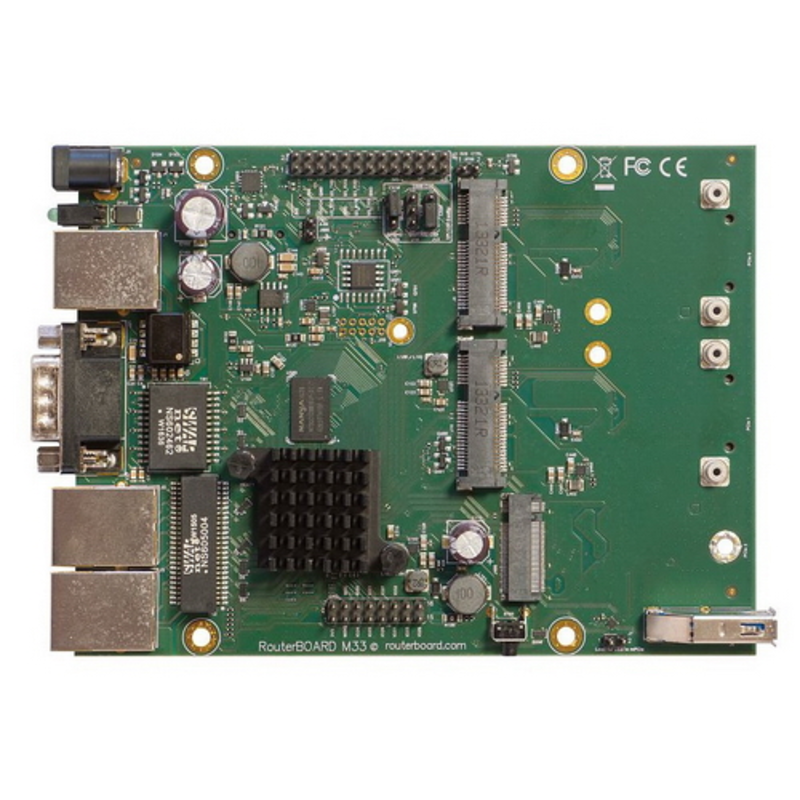 Сетевое оборудование Mikrotik RBM33G RouterBOARD M33G with RouterOS L4