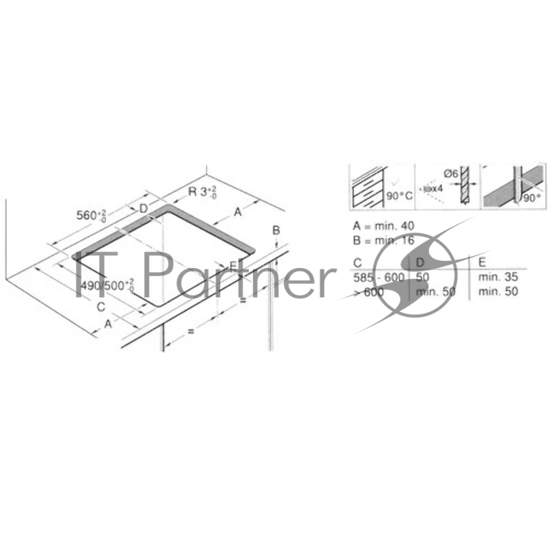 Индукционная варочная панель BOSCH PUG61KAA5E