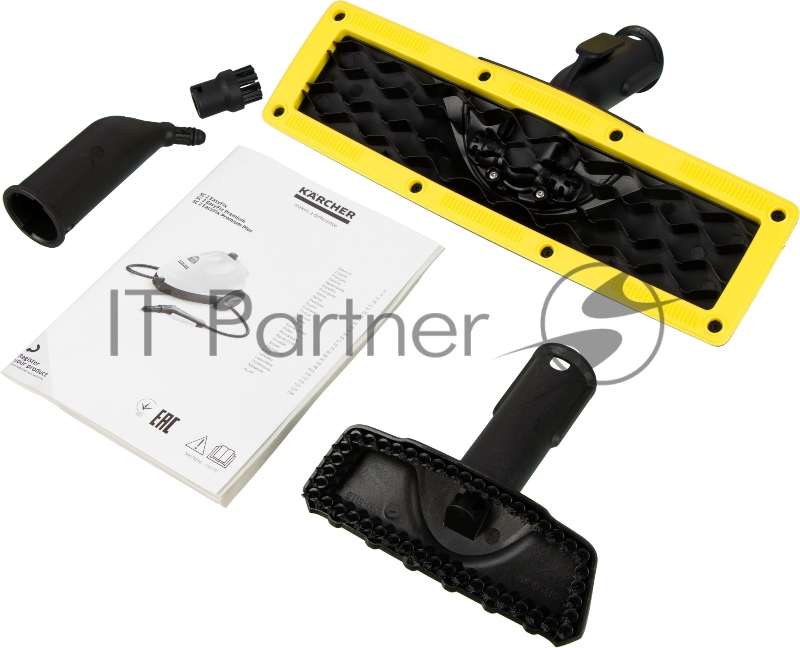 Пароочиститель напольный Karcher EasyFix SC 2 1500Вт желтый/черный