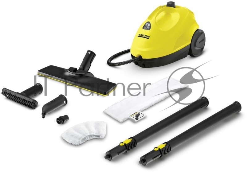Пароочиститель напольный Karcher EasyFix SC 2 1500Вт желтый/черный