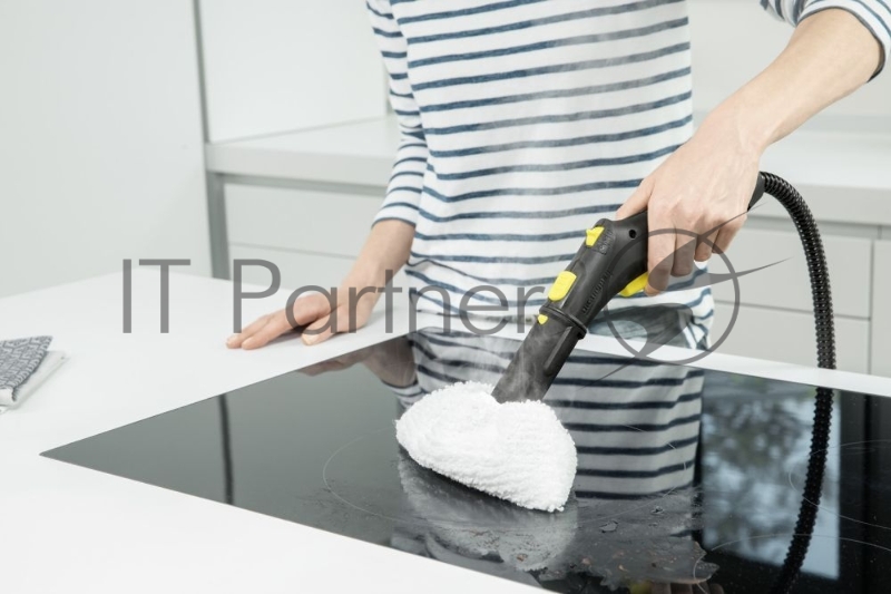 Пароочиститель напольный Karcher EasyFix SC 2 1500Вт желтый/черный