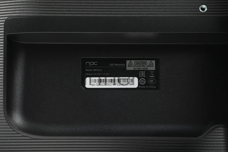 Монитор NPC 21.5 MF2204 черный VA LED 5ms 16:9 HDMI 3000:1 200cd 178гр/178гр 1920x1080 VGA FHD