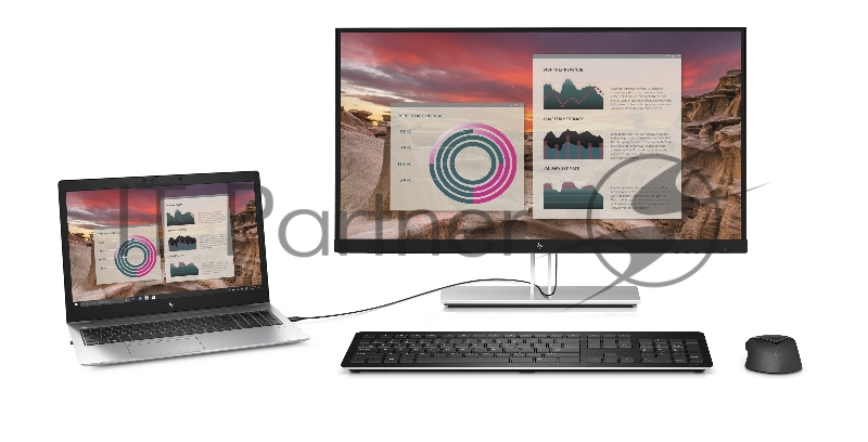 Монитор HP E27u G4 QHD USB-C Monitor