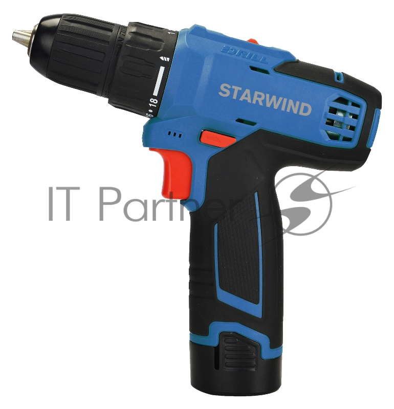 Дрель-шуруповерт Starwind DP-10-10H-2 аккум. патрон:быстрозажимной (кейс в комплекте) (DCJZ1202)