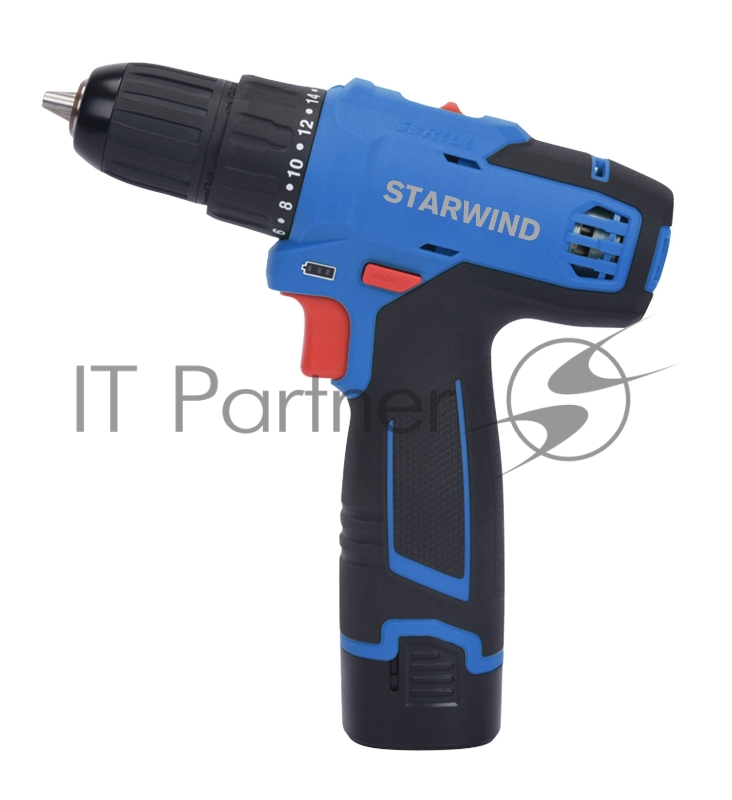 Дрель-шуруповерт Starwind DP-10-16H-2 аккум. патрон:быстрозажимной (кейс в комплекте) (DCJZ1602)
