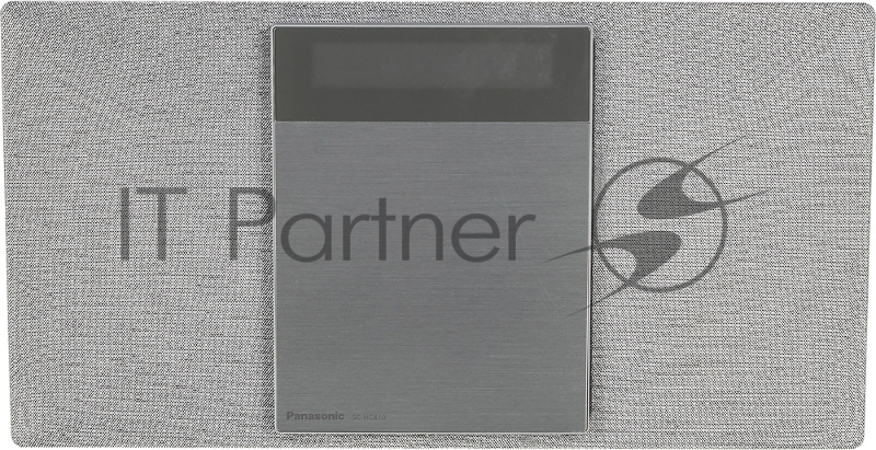 Микросистема Panasonic SC-HC410EG-S серебристый 40Вт CD CDRW FM USB BT