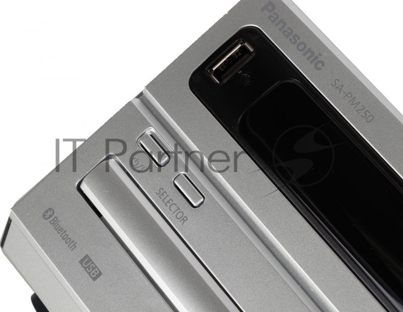 Микросистема Panasonic SC-PM250EC-S серебристый 20Вт CD CDRW FM USB BT