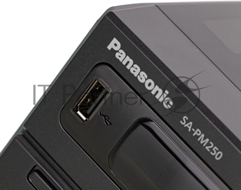 Микросистема Panasonic SC-PM250EG-K черный 20Вт CD CDRW FM USB BT