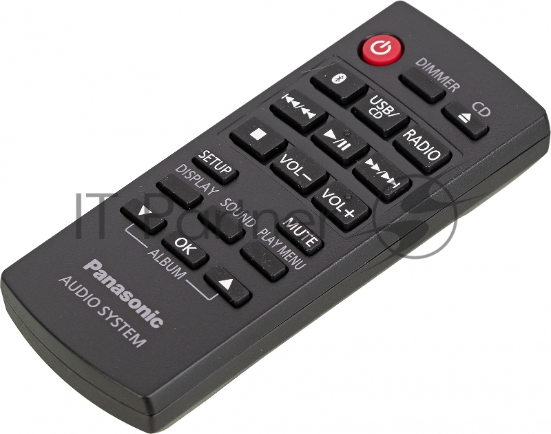 Микросистема Panasonic SC-PM250EG-K черный 20Вт CD CDRW FM USB BT