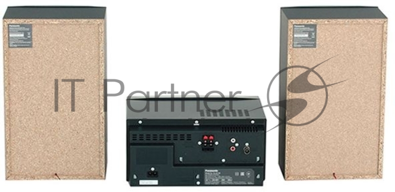 Минисистема Panasonic SC-UX100E-K черный 300Вт CD CDRW FM USB BT