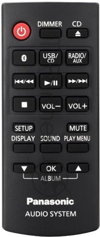 Минисистема Panasonic SC-UX100E-K черный 300Вт CD CDRW FM USB BT