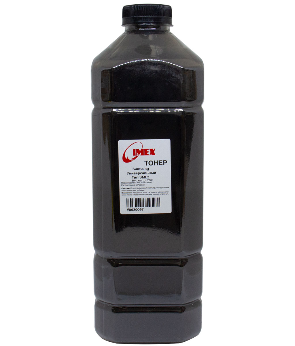 Расходные материалы Imex Тонер для Samsung Универсальный Тип SML2 (Imex) фасовка Россия, 700 г, канистра