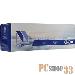 Расходные материалы NV Print CF400X Картридж NV Print для HP Laser Jet Pro M252, MFP M277 CF400A BLACK 2300к.