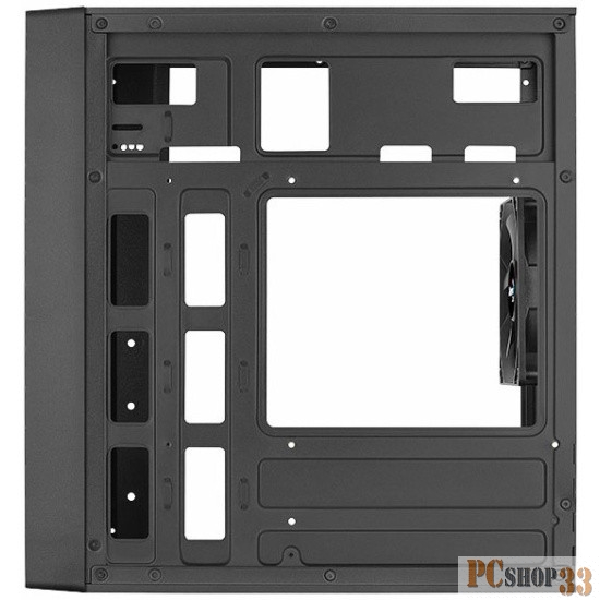 Корпус MiniTower AeroCool CS-104-S-BK-v1 black (mATX, 1xUSB3.0, 2xUSB2.0 без БП) (4710562759358)