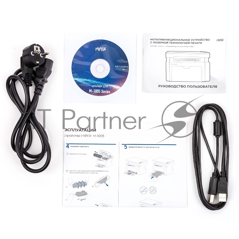 МФУ лазерный Hiper M-1005 (M-1005 (GR)) A4