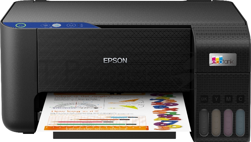 МФУ струйный Epson EcoTank L3211 (A4, принтер/сканер/копир, 5760x1440dpi, 33чб/15цв. ppm, СНПЧ, USB) (C11CJ68406)