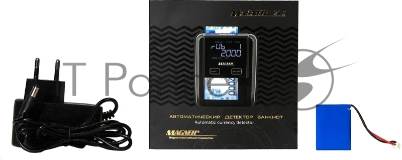 Детектор банкнот Magner 215 автоматический мультивалюта АКБ