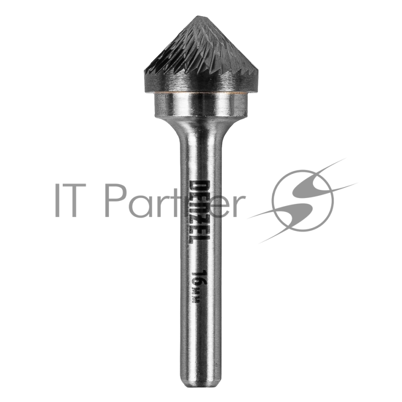 Борфреза по металлу твердосплавная, зенкер 90 град., тип-K, 16 мм// Denzel