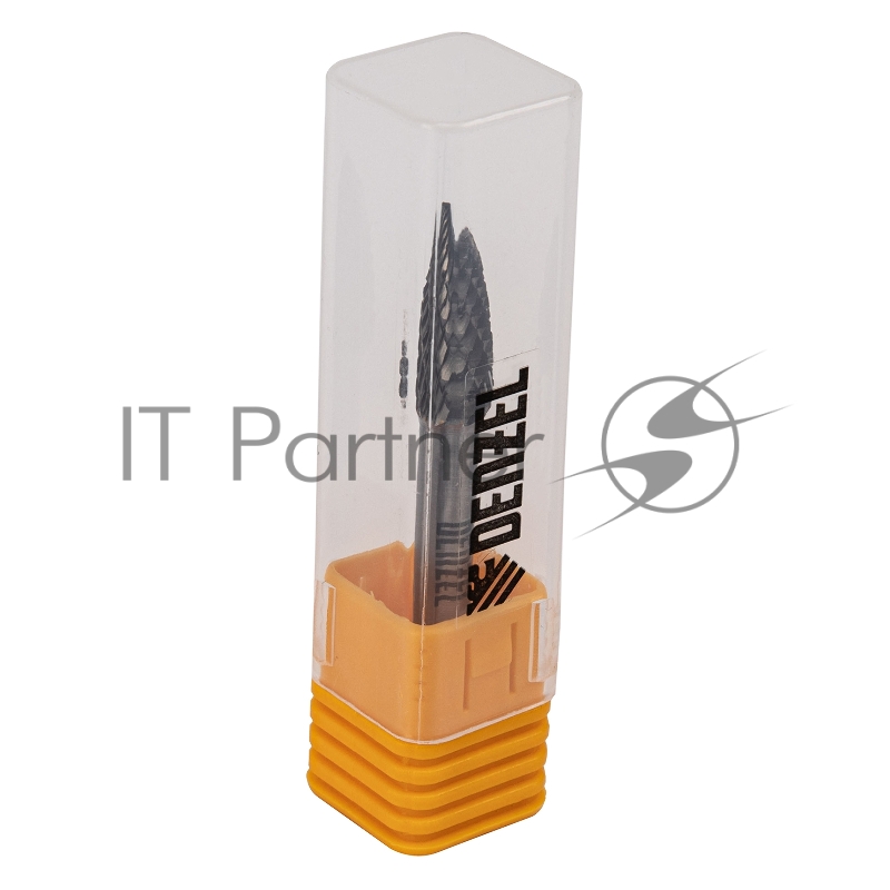 Борфреза по металлу твердосплавная, параболическая заостренная, тип-G, 8 мм// Denzel