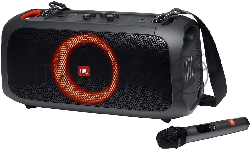 Минисистема JBL Partybox On-The-Go черный 100Вт BT