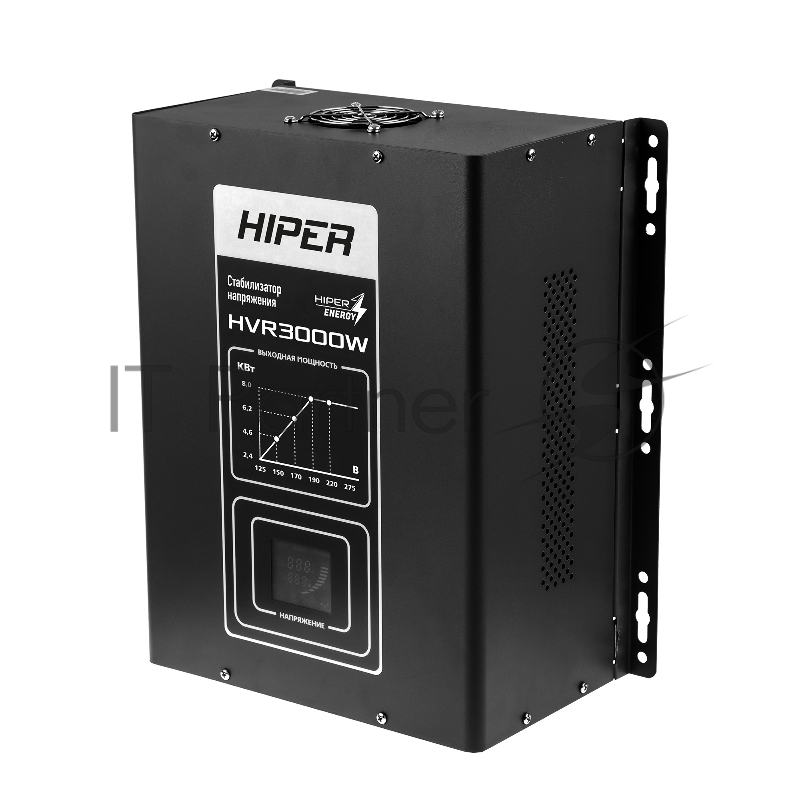 Стабилизатор напряжения HIPER HVR3000W, 125-275V, 2400W