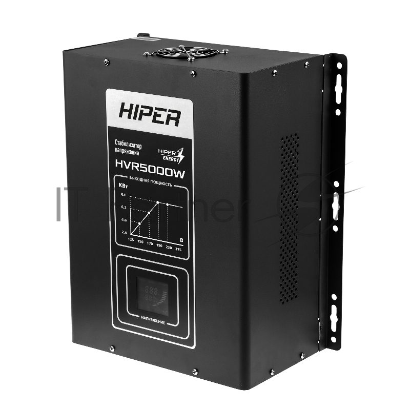 Стабилизатор напряжения HIPER HVR5000W, 125-275V, 4000W