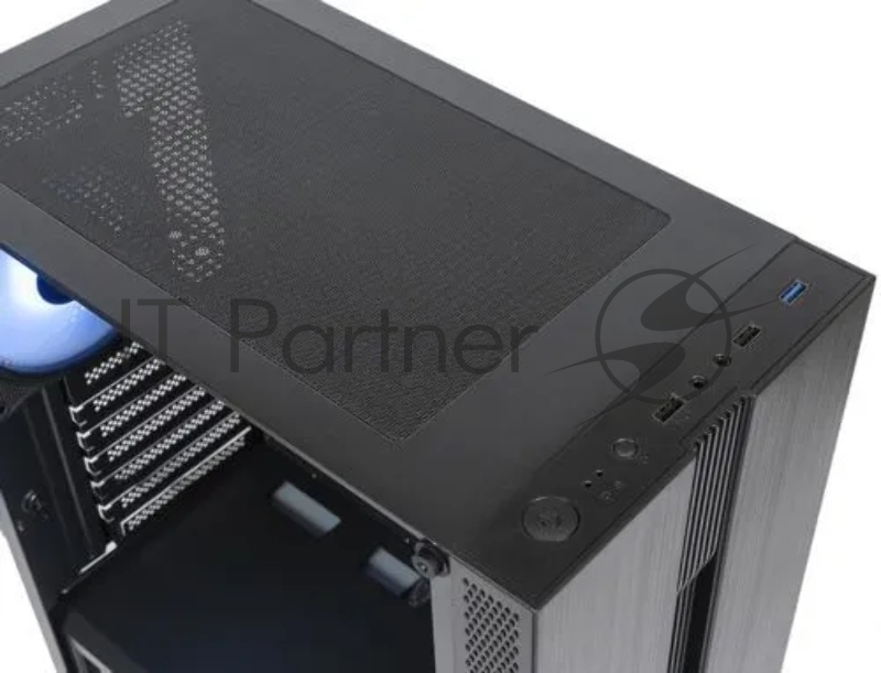 Корпус ATX Eurocase A31 ARGB черный без БП закаленное стекло USB 3.0