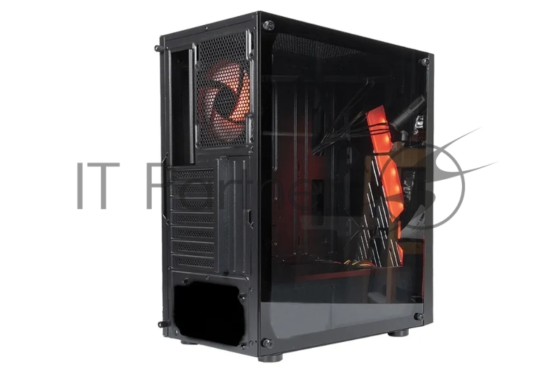 Корпус ATX Eurocase A39 ARGB черный без БП закаленное стекло USB 3.0