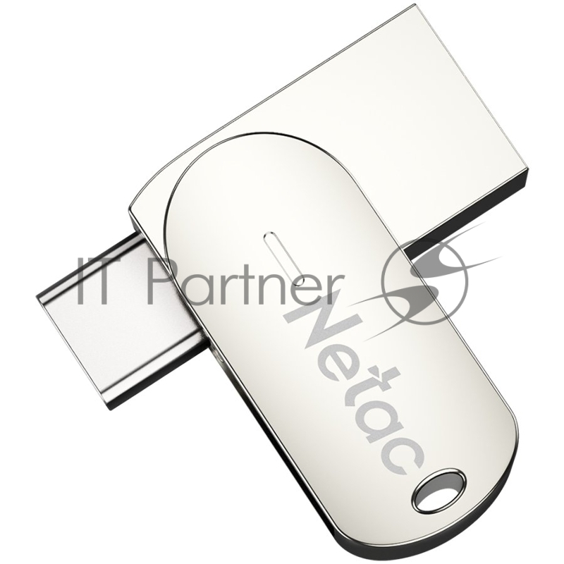 Накопитель Netac USB Drive U785C USB3.0+TypeC 64GB, retail version
