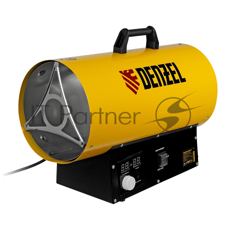 Газовая тепловая пушка GHG-15i, 15 кВт, цифровой термостат, пропан-бутан// Denzel
