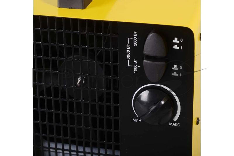 Тепловая электрическая пушка ТЭПК-EU-3000 (керам.нагревательный элемент