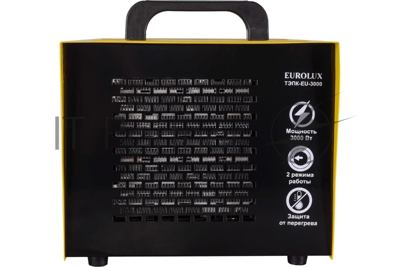 Тепловая электрическая пушка ТЭПК-EU-3000 (керам.нагревательный элемент