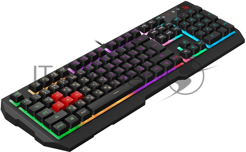 Клавиатура + мышь A4Tech Bloody B1700 клав:черный мышь:черный USB LED (B1700 ( B140N +ES7 + BP-50M))