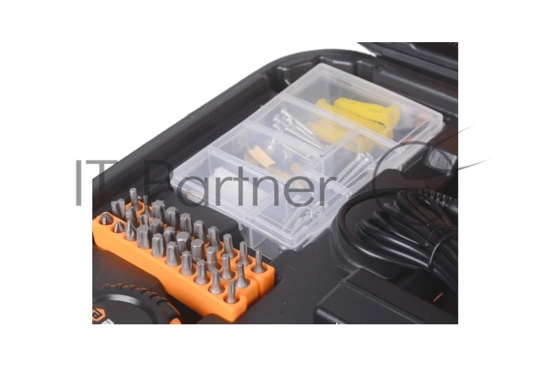 Дрель-шуруповерт аккумуляторная ДА-12Л-2КН с набором инструментов Вихрь