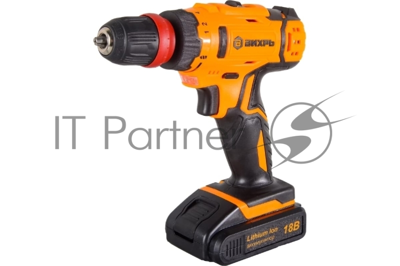 Дрель-шуруповерт аккумуляторная ДА-18Л-2КC