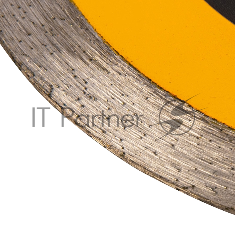 Диск алмазный отрезной 115 х 22,2 мм, сплошной, супертонкий, горячий пресс, мокрое резание// Denzel