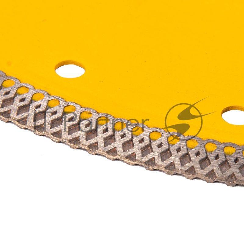 Диск алмазный отрезной 230 х 22,2мм, сплошной, супертонкий, горячий пресс, сухой/мокрый рез// Denzel