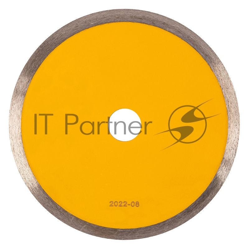 Диск алмазный сплошной, супертонкий, 180 х 25,4 мм, горячее прессование, мокрое резание// Denzel