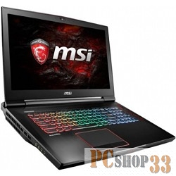 Ноутбук MSI GT75VR 7RE-054RU (Core i7 7820HK-2.90ГГц, 32ГБ, 512+1000ГБ, 2xGFGTX1070, LAN, WiFi, BT, WebCam, 17.3 3840x2160, W10 H), черный