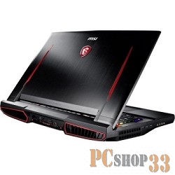 Ноутбук MSI GT75VR 7RE-054RU (Core i7 7820HK-2.90ГГц, 32ГБ, 512+1000ГБ, 2xGFGTX1070, LAN, WiFi, BT, WebCam, 17.3 3840x2160, W10 H), черный