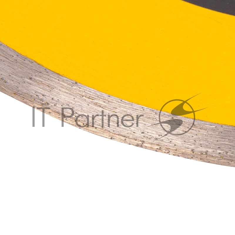 Диск алмазный сплошной, супертонкий, 200 х 25,4 мм, горячее прессование, мокрое резание// Denzel