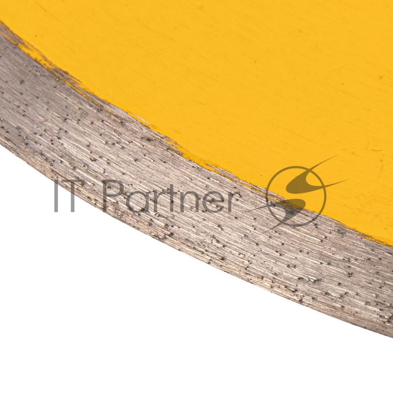 Диск алмазный сплошной, супертонкий, 250 х 25,4 мм, горячее прессование, мокрое резание// Denzel